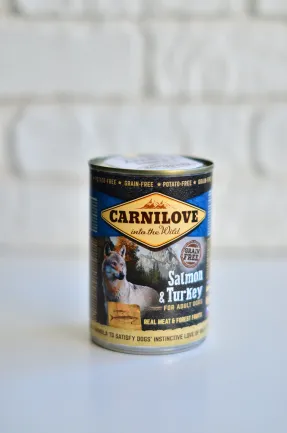 Вологий корм Carnilove Salmon &amp; Turkey для собак, лосось та індичка, 400 г — Фото 5