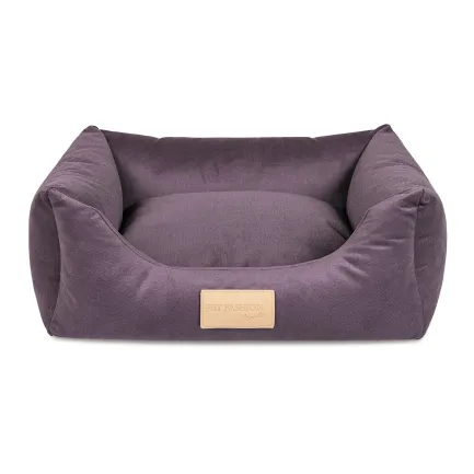 Лежак Pet Fashion «Molly» для собак та котів, 52х40х17 см, фіолетовий