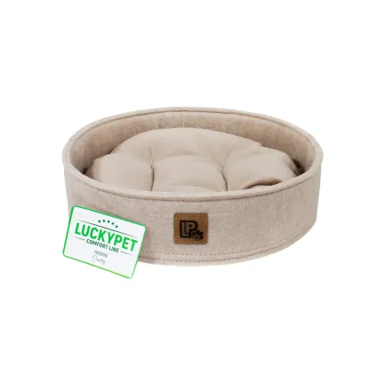 Лежак "Дольче" № 2, беж., Lucky Pet, 40х10