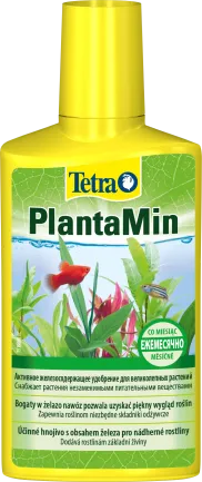 Добриво Tetra PlantaMin для зелених акваріумних рослин з залізом, 250 мл на 1000 л — Фото 1