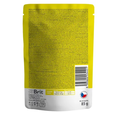 Вологий корм Brit Care Mini для собак, з філе ягняти в соусі, 85 г — Фото 2