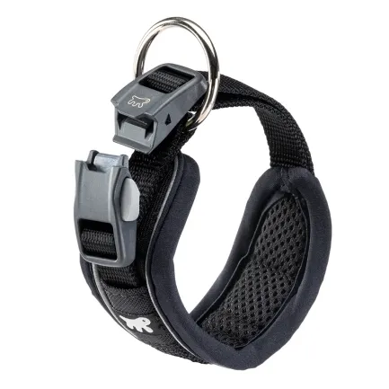 Ferplast GENIUS C15/35 BLACK COLLAR нейлоновий нашийник для тварин чорний — Фото 2