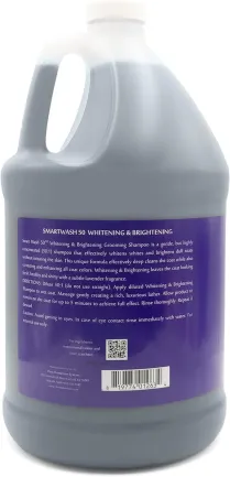 Шампунь для собак і котів Chris Christensen Whitening &amp; Brightening відбілюючий 3.8 л — Фото 1