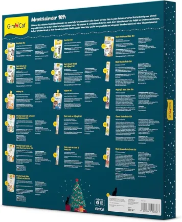 Адвент календар GimCat ADVENTSKALENDER 2024 для котів 550 г — Фото 1