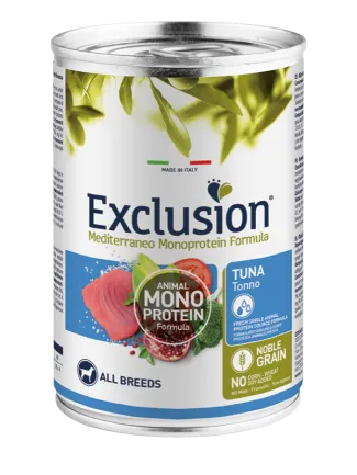 Exclusion Adult Tuna корм для дорослих собак всіх порід з тунцем 400 г