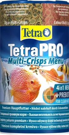 Корм для акваріумних риб TetraPRO Multi-Crisps Menu, 250 мл (чіпси) — Фото 2