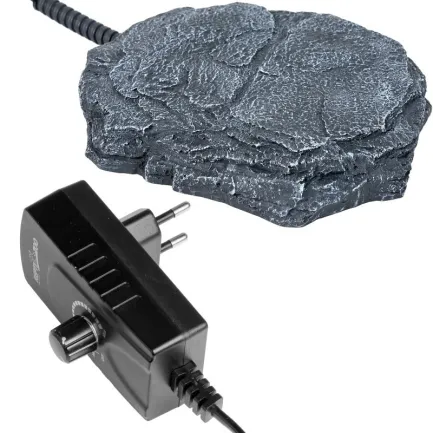 Нагрівальний камінь з регулятором температури Repti-Zoo Dimmer Heat Rock 12W 20x27x3 см (AHR0612P) для тераріумів — Фото 3