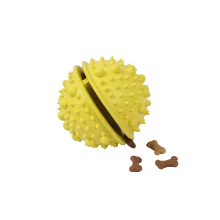 Іграшка для собак MISOKO&amp;CO Гумовий м'яч, yellow, 8 cm