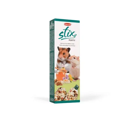 Stix puffy criceti/Ласощі Стікс д/хом'яків Падован Пуффі 100г