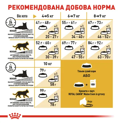Сухий корм Royal Canin MAINECOON ADULT для котів породи Мейн-кун 10 кг — Фото 5