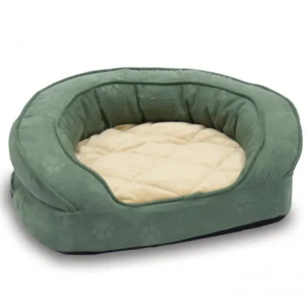 K&amp;H Ortho Bolster Sleeper Deluxe лежак для собак Зелений