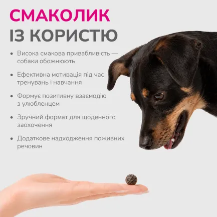 LK Baits Pet Nutrigo Treat Rabbit Функціональні ласощі для собак з кроликом та яловичим соусом (Ø 12 мм), 150 г — Фото 4
