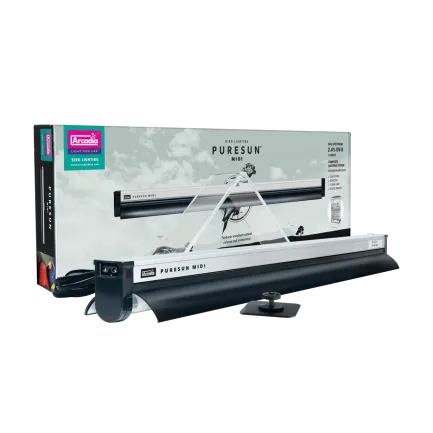 ARCADIA PURESUN BIRD LAMP KIT WITH BRACKET MIDI 14 WATT (R2100065) лампа для птахів