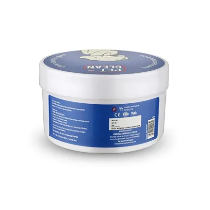 Серветки вологі Pet Clean PET DENTAL WIPES для гігієни та чистки зубів тварин 50шт — Фото 1
