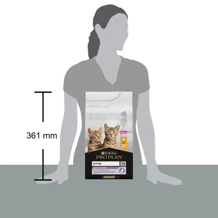 Сухий корм PRO PLAN Kitten <1 Healthy Start для кошенят з куркою 1,5 кг — Фото 2