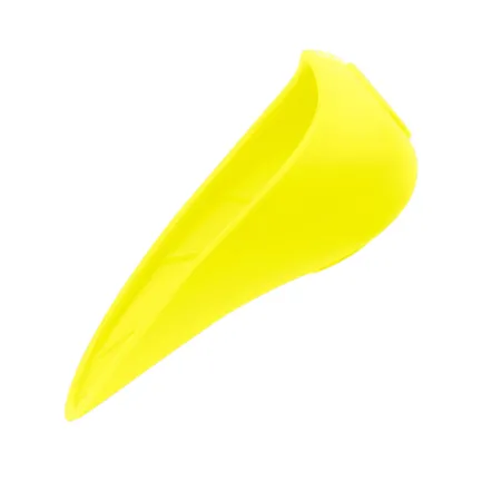 Поїлка-насадка на пляшку WAUDOG Silicone, 165х90 мм жовтий — Фото 1