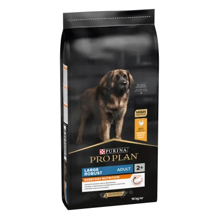 Сухий корм PRO PLAN Large Robust Adult 2+ Everyday Nutrion для дорослих собак великих порід масивної статури з куркою 14 кг — Фото 2
