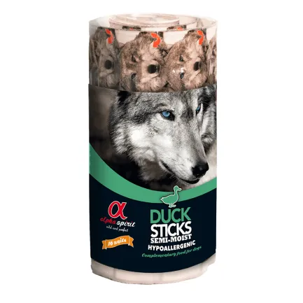 AS DOG Sticks Duck (н/в ласощі з качки, палички х16) 160г.