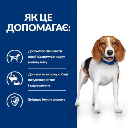 Hill's Prescription Diet r/d Сухий корм для собак для зниження ваги, з куркою, 10 кг — Фото 4
