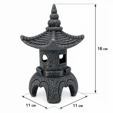 Декорація Hobby Maso Temple 11×11×16см для акваріума і тераріуму (41729) — Фото 1
