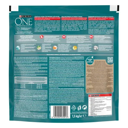 Сухий корм PURINA ONE Sterilcat для дорослих котів після стерилізації комплекс Bifensis з лососем 1,5 кг — Фото 2