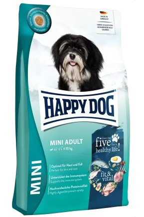 Сухий корм HD fit &amp; vital Mini Adult 4kg для дорослих собак дрібних порід вагою до 10 кг