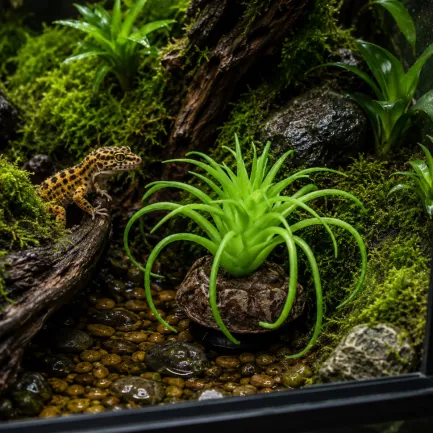 Штучна рослина Hobby Terra Succulent 5 8 см (37734) для тераріуму, акватераріуму та палюдаріуму — Фото 2