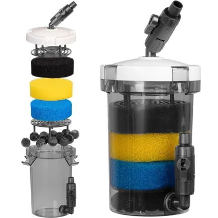 Зовнішній префільтр для акваріума Kruger Meier FlowPure Pro 2700 (16/22 мм) — 2.7 л — Фото 6