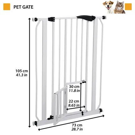 Ferplast PET GATE Дверцята-перегородка міжкімнатні — Фото 1