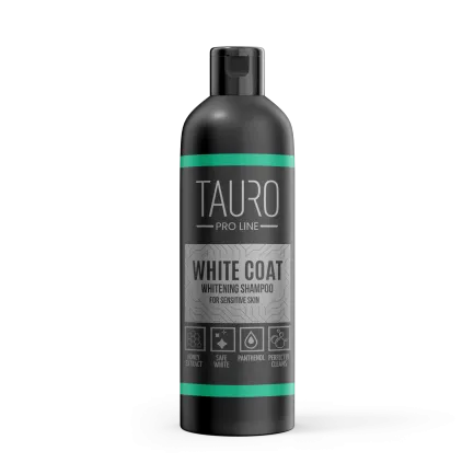 Відбілюючий шампунь для собак і котів з білою шерстю White Coat Whitening Shampoo 250 мл
