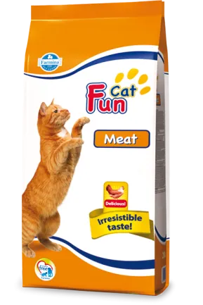 Сухий корм Farmina FUN CAT MEAT для дорослих кішок з куркою 2 кг