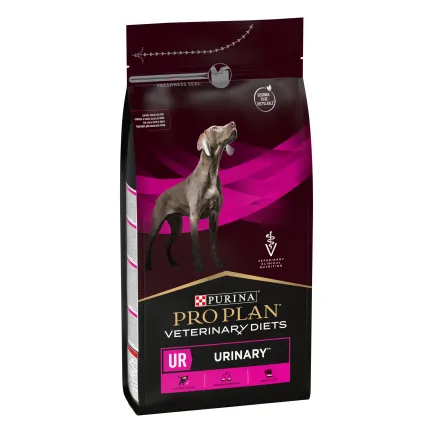 Сухий дієтичний корм PRO PLAN VETERINARY DIETS UR Urinary для дорослих собак для розчинення та зниження утворення струвітних каменів 1,5 кг — Фото 1