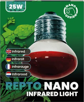 REPTO NANO INFRARED LIGHT 25 WATT (R3100081) інфрачервона нано лампа для рептилій — Фото 2
