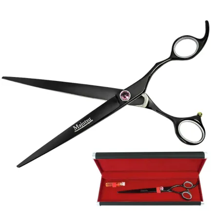 Davis Majutsu Titanium Straight ДЕВІС МАЙЖИТЦУ ТІТАНІУМ прямі ножиці для стрижки собак 8,5", 21,6 см