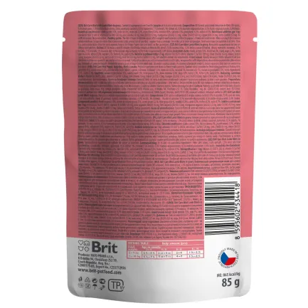 Вологий корм Brit Care Mini для цуценят, з філе ягняти в соусі, 85 г — Фото 2