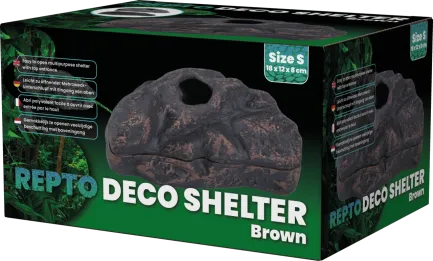 Декорація для акваріума REPTO DECO SHELTER BROWN S (R5100300) — Фото 3