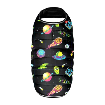 Курточка-накидка для собак WAUDOG Clothes, малюнок "Рік та Морті 2", XS, А 26 см, B 33-41 см, С 18-26 см — Фото 2
