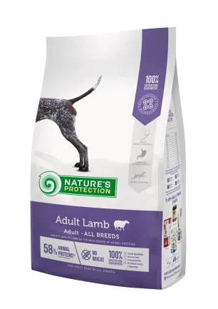 Сухий корм для дорослих собак всіх порід з ягнятиною Adult Lamb All Breeds 4кг