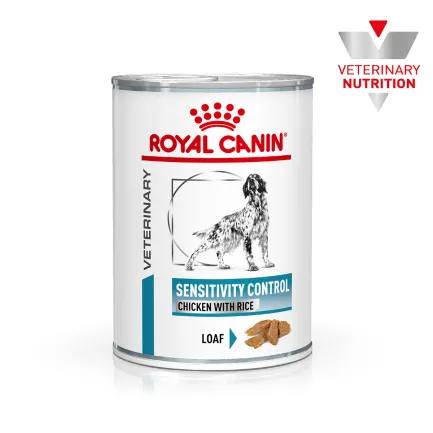 Дієтичний вологий корм Royal Canin SENSITIVITY CONTROL DOG CHICKEN (паштет) для собак 420 г — Фото 1