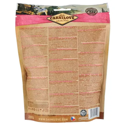 Ласощі Carnilove Dog Crunchy Snack для собак, ягня та журавлина, 200 г — Фото 1