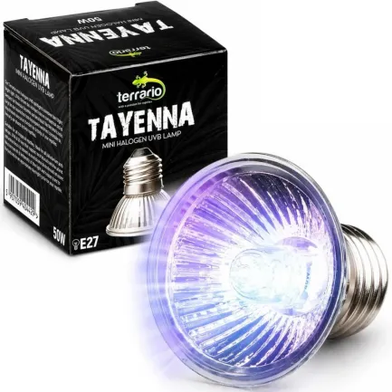 Лампа для тераріуму Terrario Tayenna 50W UVB 3.0 E27 для тропічних рептилій та амфібій — Фото 3