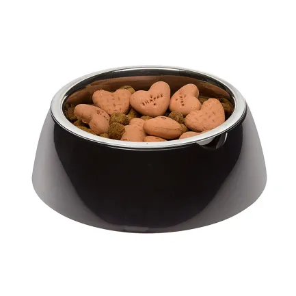 Ferplast JOLIE M BLACK BOWL Годівниця, пластик, метал — Фото 7