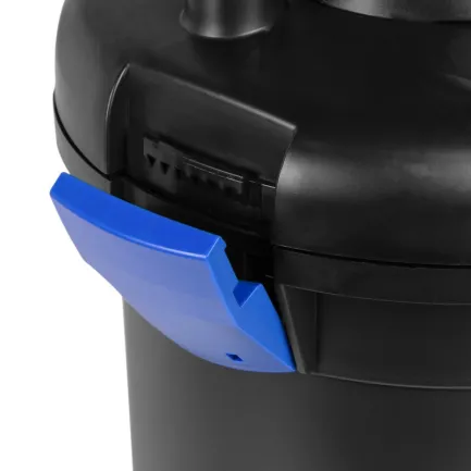 Ставковий фільтр, напірний Kruger Meier PondX UV 4000 з лампою 9 Вт та швидким очищенням для декоративних водойм — Фото 8