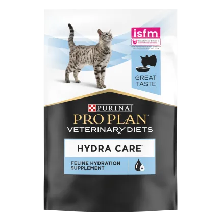 Вологий додатковий корм PRO PLAN Hydra Care для дорослих котів для збільшення споживання води та зниження концентрації сечі 10х85 г — Фото 3