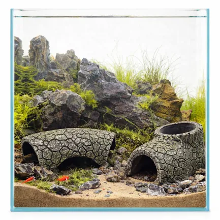 Декорація Hobby Cracked Rock Cave 1 17x8,5x5см для акваріума і тераріуму (41792) — Фото 7