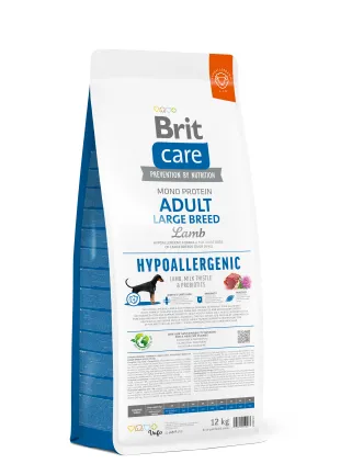 Сухий корм Brit Care Dog Hypoallergenic Adult Large Breed для собак великих порід, гіпоалергенний з ягням, 12 кг — Фото 2