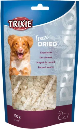Ласощі Trixie Premio Freeze Dried для собак, качина грудка, 50 г — Фото 2