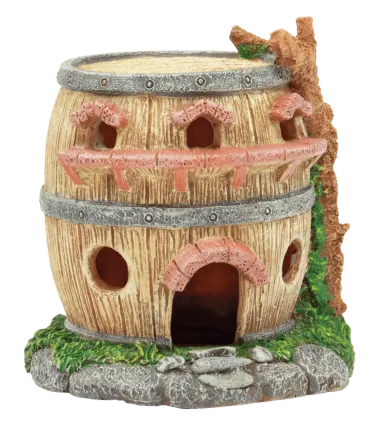 Декорація для акваріума SF DECO BARREL HOUSE (A4022065)