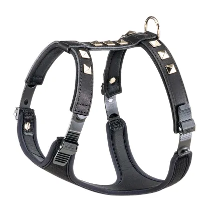 Ferplast GIOTTO P M HARNESS BLACK LUXOR Шлея, шкіра