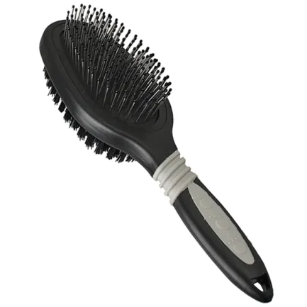 Flamingo Groo’Me Bristle Brush&amp;Pin L ФЛАМІНГО ГРУМІ БРІСТЛ ЩІТКА ДВУСТОРОННЯ для собак великий